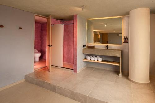 Koupelna v ubytování Mood Matuna Hotel Cartagena