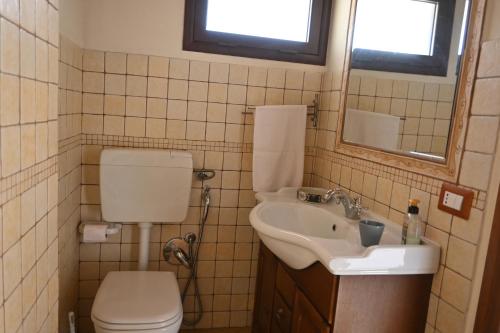 Ένα μπάνιο στο Casa Trezza