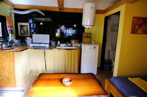 Majoituspaikan Chill house keittiö tai keittotila