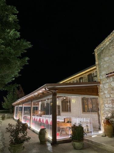 Bygningen som hotellet ligger i