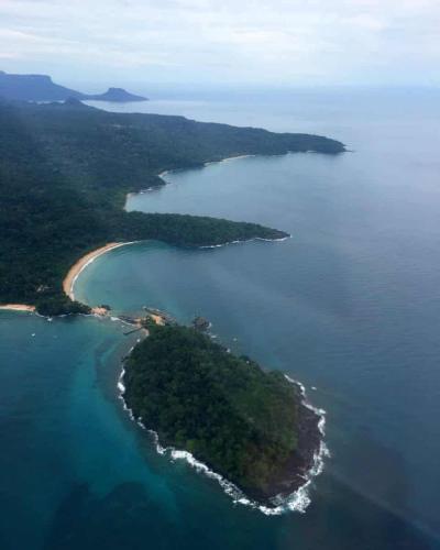 Un paisaje natural cerca de la casa de huéspedes