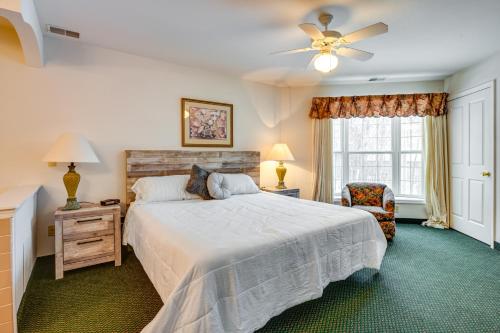 Ένα ή περισσότερα κρεβάτια σε δωμάτιο στο Shared Hot Tub Access! Gem 4 Mi to Dtwn Caseville