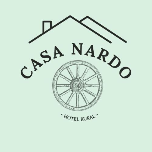 a logo for a nordica nordo hotelranch at Hotel Rural Casa Nardo in Dobro