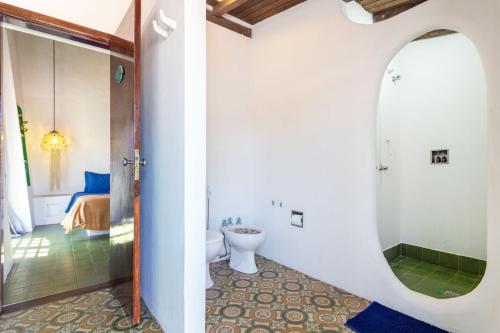 Koupelna v ubytování Casa Flora Búzios