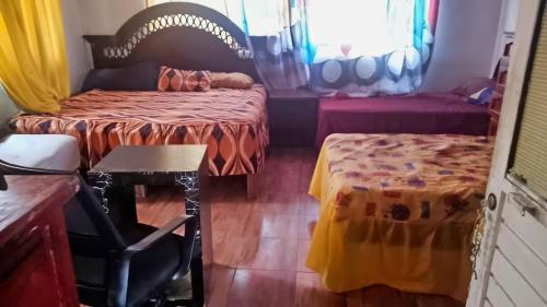 Cama o camas de una habitación en Lofts Tepic