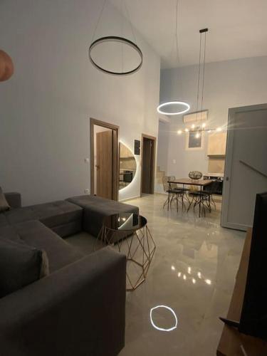 Posezení v ubytování ADK Maison