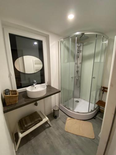 Kúpeľňa v ubytovaní L Atelier d Amélie
