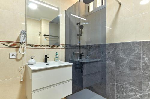 Koupelna v ubytování Barbados Playa del Ingles Apartamento