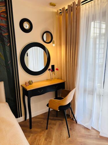 Katil atau katil-katil dalam bilik di Apartament 34 A