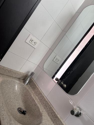 Koupelna v ubytování Mi casa es tu casa