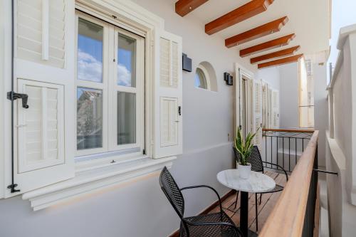 Balkón nebo terasa v ubytování Nafplion Comfy Suites