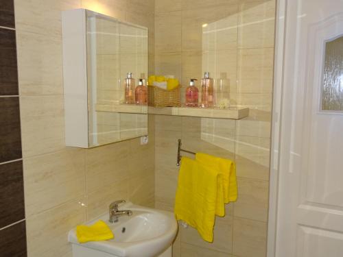 Kúpeľňa v ubytovaní Apartamenty Polna