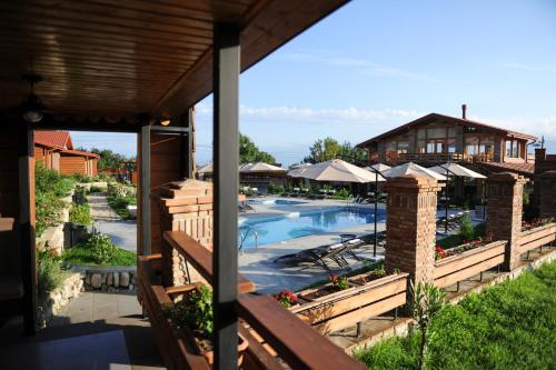Der Swimmingpool an oder in der Nähe von Serodani