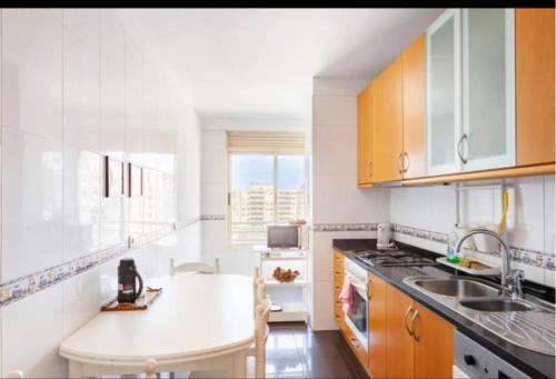 Kuchyň nebo kuchyňský kout v ubytování Casa vintage