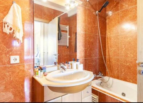 Koupelna v ubytování Casa vintage