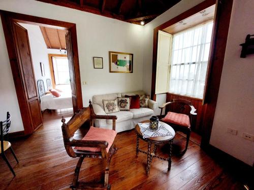 Ruang duduk di Villa Asunción A