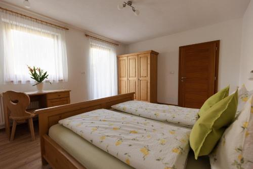 Кровать или кровати в номере Prestihof