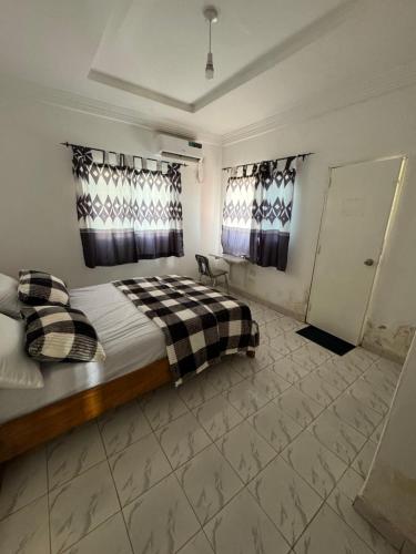 Llit o llits en una habitació de Casa Excelsior