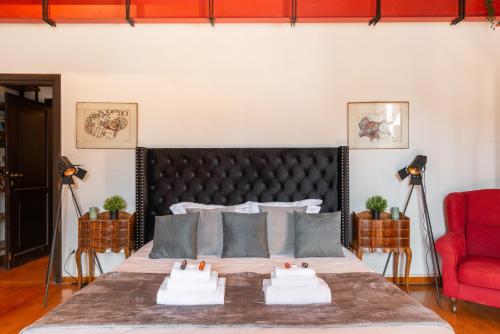 O zonă de relaxare la Appartamento con vista piazza Navona