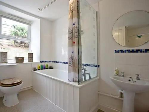 Vannituba majutusasutuses Oyster Cottage