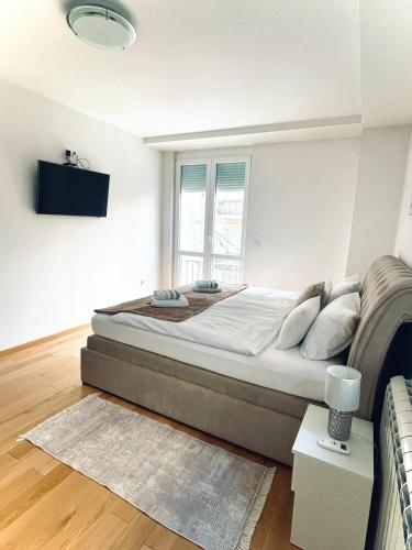 Μια τηλεόραση ή/και κέντρο ψυχαγωγίας στο Apartment Delic