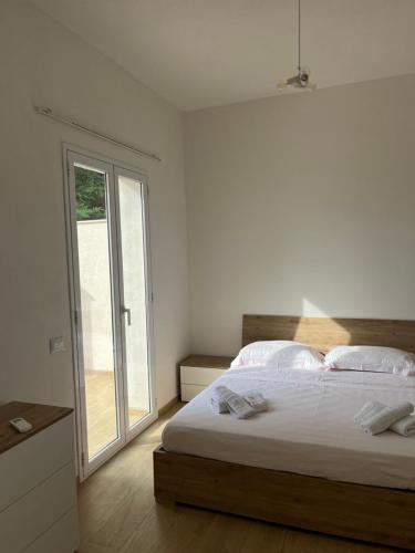 Postel nebo postele na pokoji v ubytování Villa Francesca