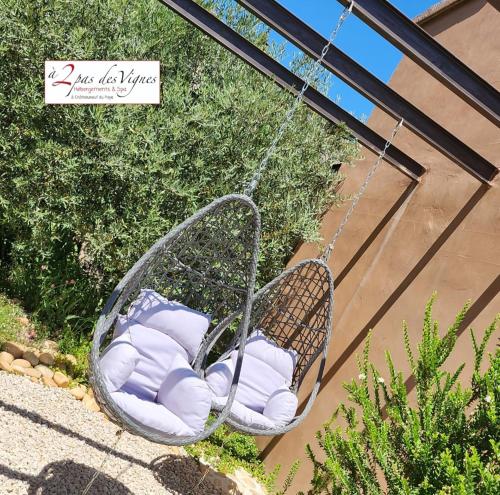 Κήπος έξω από το Les Maisons et le Spa de à 2 pas des vignes à Châteauneuf du Pape