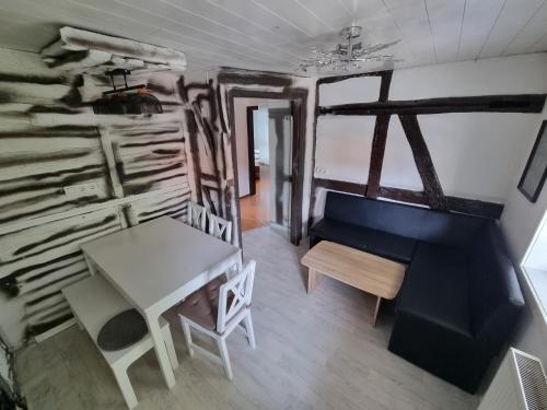 Гостиная зона в Ferienwohnung/Monteurwohnung im Herzen von Ahnatal