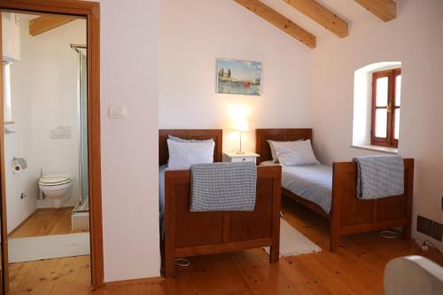 Postel nebo postele na pokoji v ubytování Villa Cristina