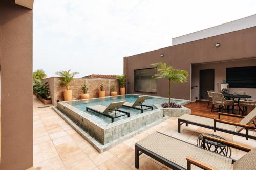 Πισίνα στο ή κοντά στο Villa Nova Hotel