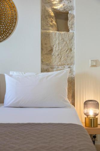 Ένα ή περισσότερα κρεβάτια σε δωμάτιο στο Villa ARGYOPE