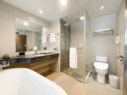 Koupelna v ubytování Guide Hotel Hsinchu Zhongyang