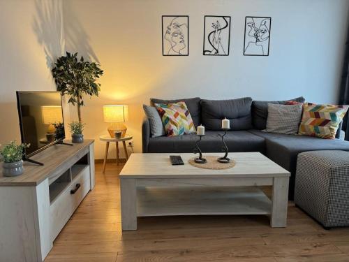Posezení v ubytování Caravaggio Apartman