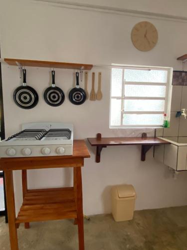 Η κουζίνα ή μικρή κουζίνα στο Mercedes