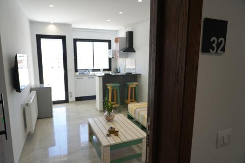 Η κουζίνα ή μικρή κουζίνα στο Le cocon vert
