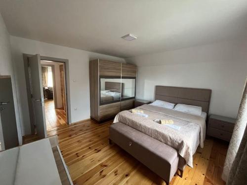Postel nebo postele na pokoji v ubytování David apartment
