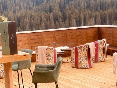 Posezení v ubytování hotel Forte Carlomagno
