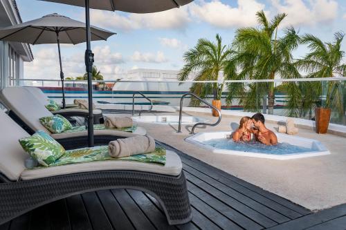 Balkón nebo terasa v ubytování Ocean Maya Royale Adults Only - All Inclusive