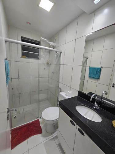 Koupelna v ubytování Apartamento no Inácio Barbosa