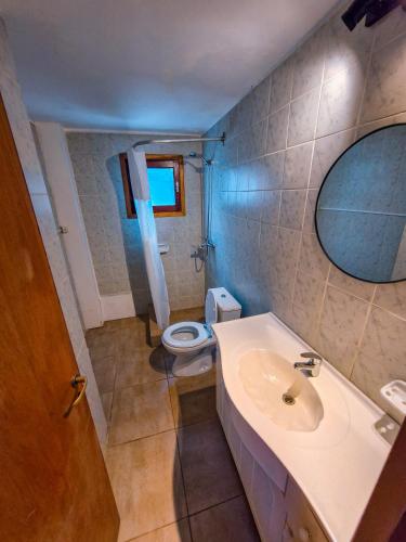 Koupelna v ubytování La Casona de Bandurrias