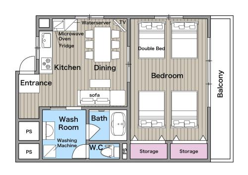 Namba Kuromon House 503