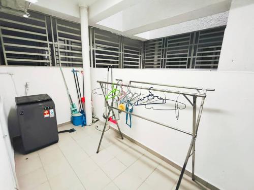 a room with a table and some tools in it at 彬彬流星瞭望台 The VenusBlock B 31st floor Sri Manjung in Seri Manjung