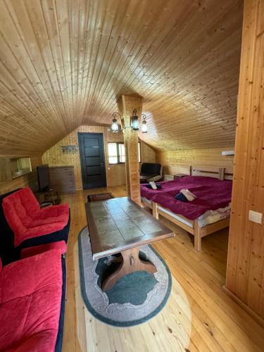 Postel nebo postele na pokoji v ubytování Juta Guest House