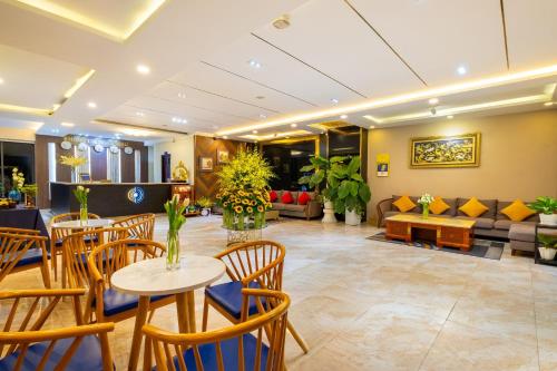 Posezení v ubytování Sandals Hotel