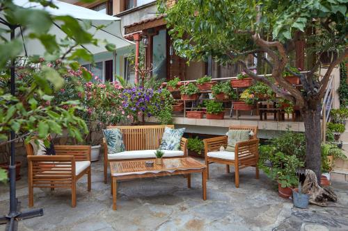 Zahrada ubytování Nirvana Guest House