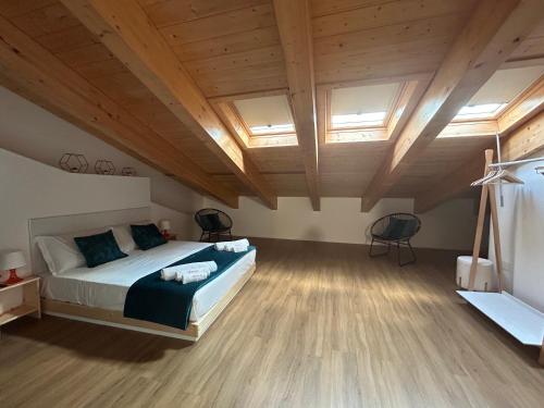 Postel nebo postele na pokoji v ubytování B&B Villa Pignataro