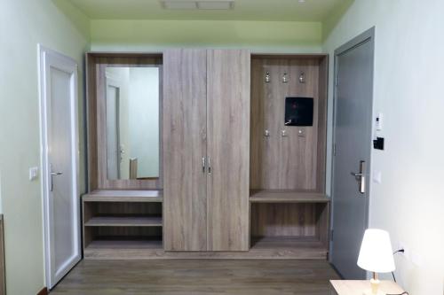 Koupelna v ubytování Rifat Peshkatari Hotel