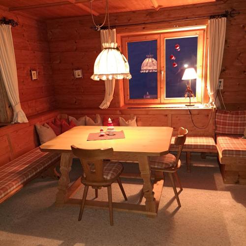 Posezení v ubytování Ferienwohnung Schatzhof
