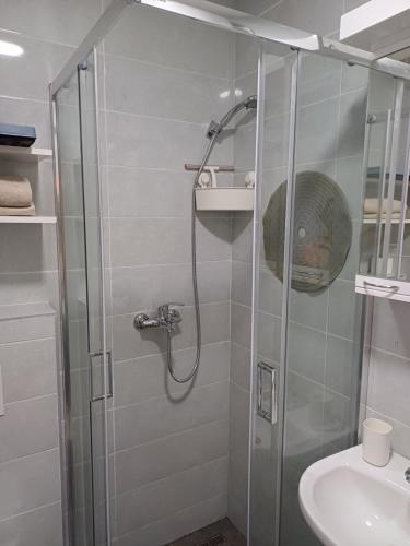 A bathroom at Amazing apartment