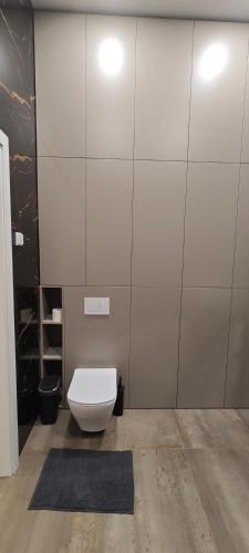 Ένα μπάνιο στο Apartamentai Viktorija